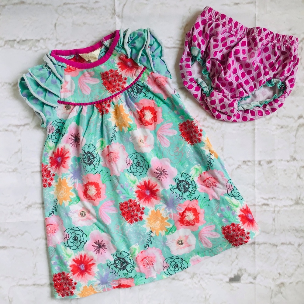 Matilda Jane Dress and Diaper Cover: 18-24mo